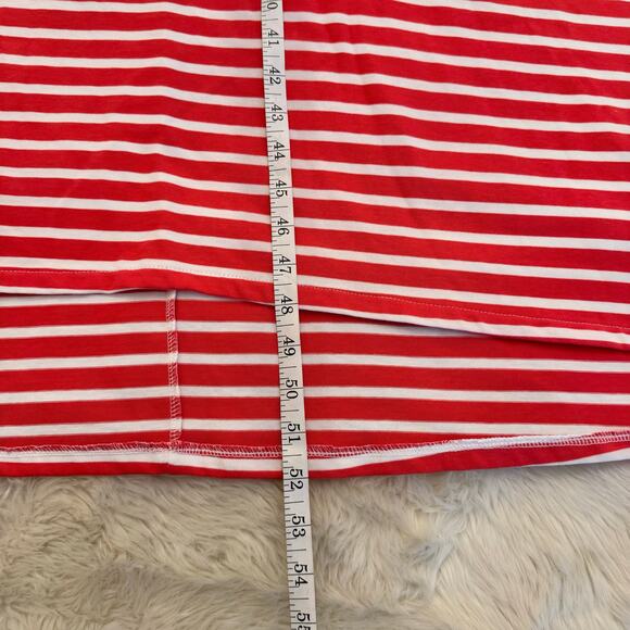 J. Crew High Low Sleeveless Striped Maxi Dress XXSP NWT - Picture 8 of 11